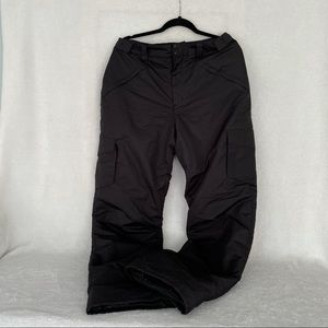 Faded Glory black ski and snow pants. Size 32-34 men’s